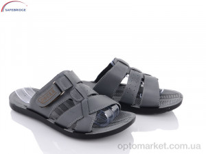 Купить Шльопанці чоловічі Ш44 silver Oscar сірий