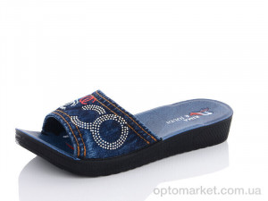 Купить Шльопанці жіночі Шл.джинс Rima&Joudi синій