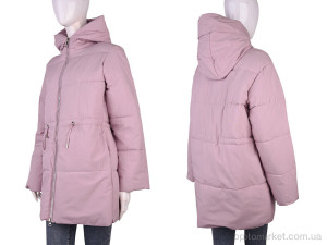 Куртка жіночі SK1010 (11958) pink Kagihao рожевий  оптом от Optomarket