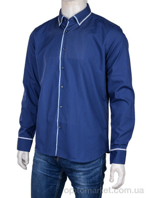 Купить Сорочка чоловічі SKY2455 navy Bazzolo синій