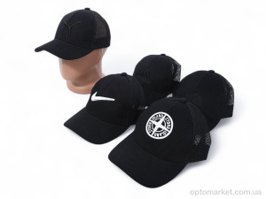 Кепка чоловічі SL001-5 mix STARK чорний  оптом от Optomarket