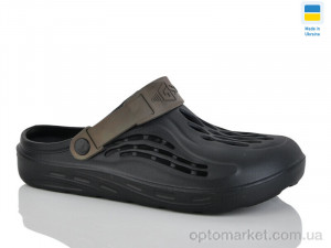 Купить Крокси чоловічі СМ129 чор-кор. Gipanis чорний