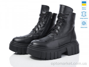 Купить Черевики жіночі Sofi Stails АСТРА 027 чорна шкіра Sofi Stails чорний