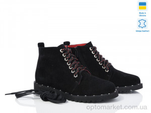 Купить Черевики жіночі Sofi Stails САНТА 1012 чорний замш Sofi Stails чорний