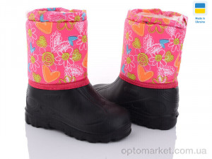 Купить Чоботи з піни дитячі СПП Квітка рожевий 2025 Demur рожевий