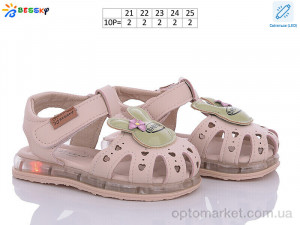 Босоніжки дитячі ST21-1 LED Bessky рожевий  оптом от Optomarket
