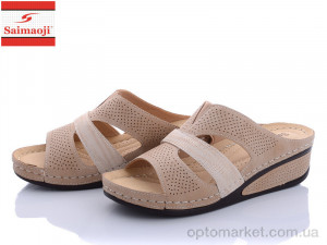 Купить Шльопанці жіночі SU16-3 Saimaoji коричневий