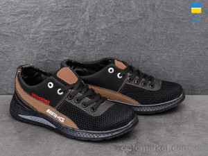 Кросівки дитячі Sunshine D6-3A черно-коричневый SunShine чорний  оптом от Optomarket