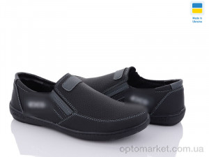 Купить Туфлі чоловічі SunShine КЛ11 чорно-сірий SunShine чорний