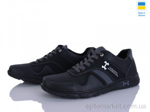 Кросівки чоловічі Sunshine KP46H чорний-сірий SunShine чорний  оптом от Optomarket