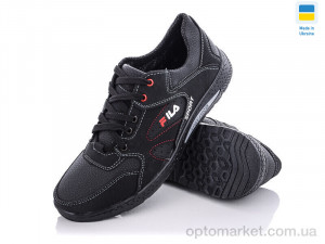 Купить Кросівки чоловічі SunShine КР10Ф черный SunShine чорний