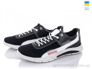 Купить Кросівки чоловічі Sunshine КР22-3А черно-белый SunShine чорний