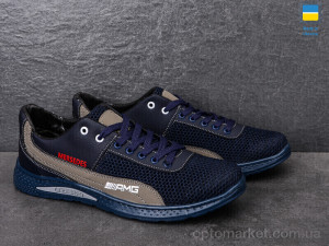 Кросівки чоловічі Sunshine КР22-3А синьо-оливковий SunShine синій  оптом от Optomarket