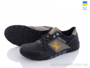 Купить Кросівки чоловічі SunShine КР27 LV чорно-оливковий SunShine чорний