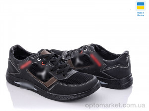 Купить Кросівки чоловічі Sunshine КР33-3 черно-коричневый SunShine чорний