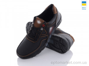 Купить Кросівки чоловічі SunShine КР38A чорно-рудий SunShine чорний