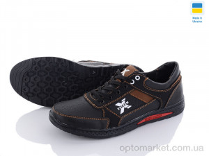 Купить Кросівки чоловічі SunShine КР40Е чорно-рудий SunShine чорний