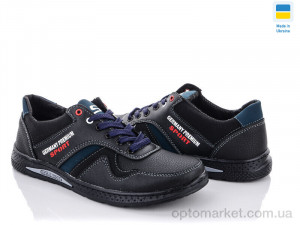 Купить Кросівки чоловічі Sunshine КР46ГП черно-синий SunShine чорний