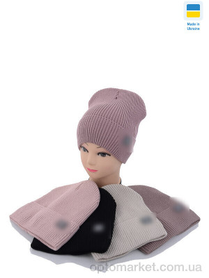 Купить Шапка жіночі SW034-1 на флісі mix C.anel мікс