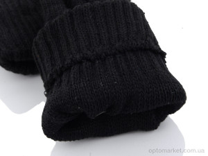 Рукавички жіночі T002 подвійні black Королева мікс  оптом от Optomarket