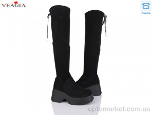 Купить Ботфорти жіночі T01-2 Veagia чорний
