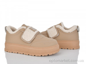 Купить Туфлі жіночі T015 khaki Baolikang бежевий