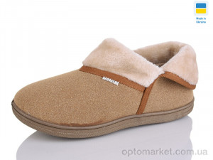 Купить Капці жіночі Т04 карамель Dago коричневий