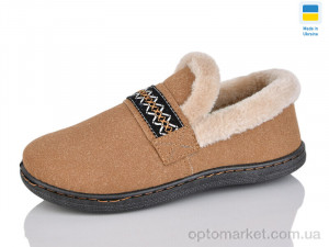 Купить Капці жіночі T06 карамель Dago camel