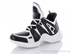 Купить Кросівки жіночі T075-5 L.uis Vuitton чорний