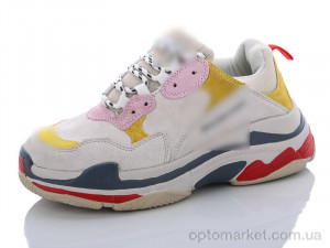 Купить Кросівки жіночі T077-2 B.lenciaga бежевий