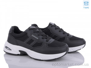 Купить Кросівки унісекс T08-1 YZY чорний