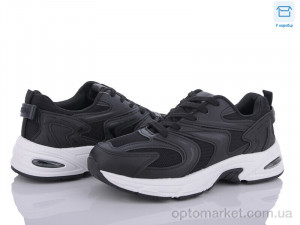 Купить Кросівки унісекс T09-1 YZY чорний