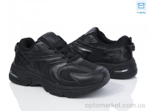 Купить Кросівки жіночі T09-21 YZY чорний