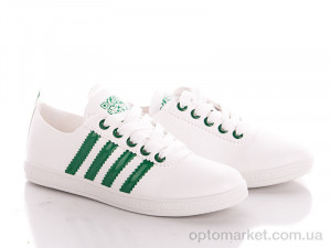 Купить Мокасини жіночі T107 green Class Shoes білий