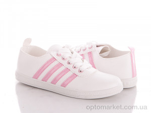 Купить Мокасини жіночі T107 pink Class Shoes білий