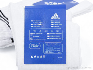 Шкарпетки чоловічі T145 white A.idas білий  оптом от Optomarket