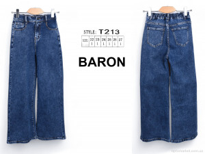 Джинси дитячі T213 Baron синій  оптом от Optomarket