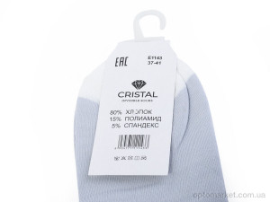 Шкарпетки жіночі T233 mix Crystal мікс  оптом от Optomarket