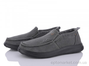 Купить Туфлі чоловічі T3035-5 піна Canoa чорний