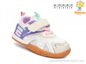 Кросівки дитячі T51136F TOM.M бежевий  оптом от Optomarket