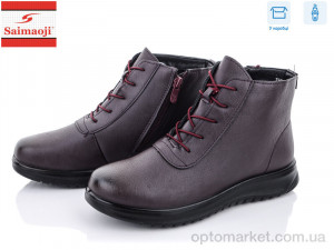 Купить Черевики жіночі T52-10 Saimaoji бордовий
