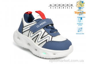 Кросівки дитячі T60052F LED TOM.M синій  оптом от Optomarket