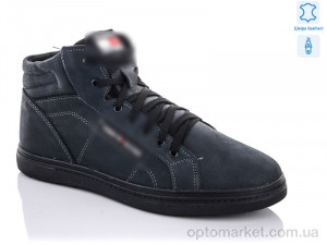 Купить Черевики чоловічі T63 синій T.mmy hilfiger синій