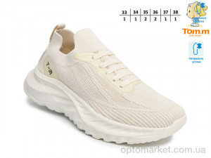 Кросівки дитячі T68020F TOM.M бежевий оптом от Optomarket