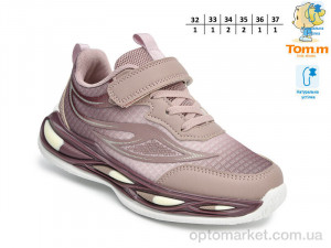 Кросівки дитячі T68026C TOM.M рожевий  оптом от Optomarket