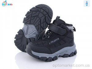 Черевики дитячі T7060-1 bbt.kids чорний  оптом от Optomarket