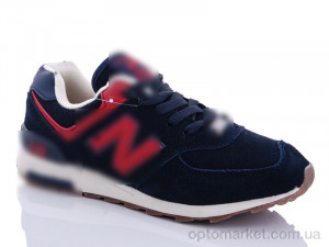 Купить Кросівки жіночі T736-5 N.w balance синій