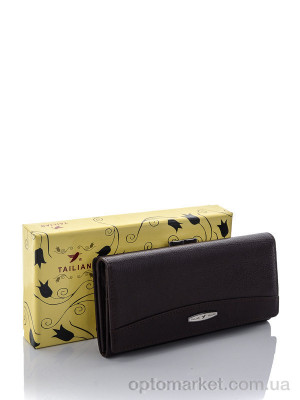 Купить Гаманець женский T806-3H09B black Tailian чорний
