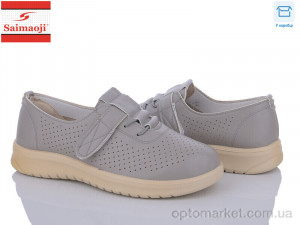 Купить Туфлі жіночі T83-19 Saimaoji сірий