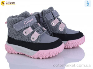 Купить Черевики дитячі TA32 grey-pink Clibee сірий